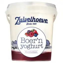 PLUS Zuivelhoeve Boer'n Yoghurt Bosvruchten aanbieding