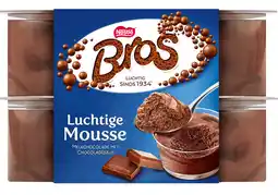 PLUS Nestlé Bros Melkchocolade mousse 4st aanbieding