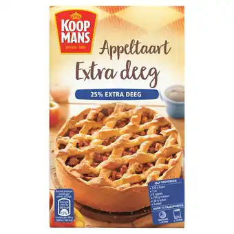 PLUS Koopmans Appeltaart extra deeg bakmix aanbieding