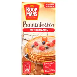 PLUS Koopmans Pannenkoekenmix meergranen aanbieding