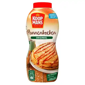 PLUS Koopmans Pannenkoekenmix origineel schudfles aanbieding