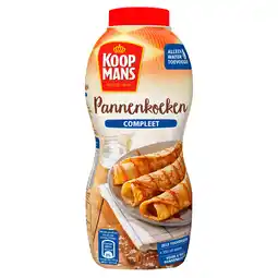 PLUS Koopmans Pannenkoekenmix compleet schudfles aanbieding