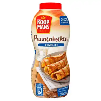 PLUS Koopmans Pannenkoekenmix compleet schudfles aanbieding