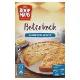PLUS Koopmans Boterkoek bakmix aanbieding
