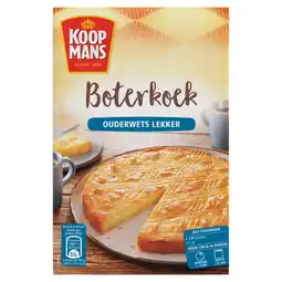 PLUS Koopmans Boterkoek bakmix aanbieding