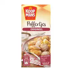 PLUS Koopmans Poffertjesmix origineel aanbieding