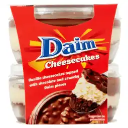 PLUS Mondelez Daim Cheesecake aanbieding