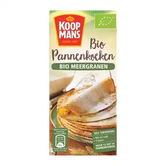 PLUS Koopmans Pannenkoekenmix bio meergranen aanbieding