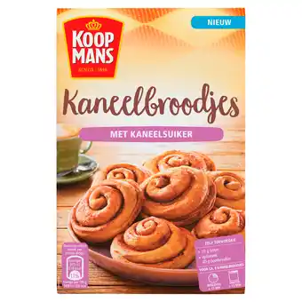 PLUS Koopmans Kaneelbroodjes Bakmix aanbieding