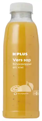PLUS PLUS Vers sap sinaasappel kiwi aanbieding