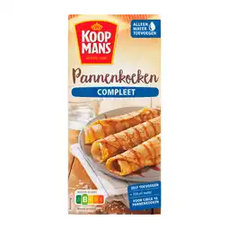 PLUS Koopmans Pannenkoekenmix compleet aanbieding