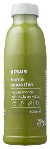 PLUS PLUS Verse smoothie avocado mango aanbieding