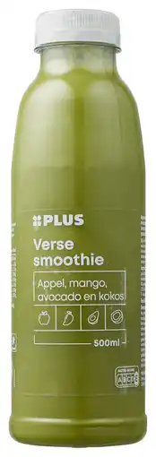 PLUS PLUS Verse smoothie avocado mango aanbieding