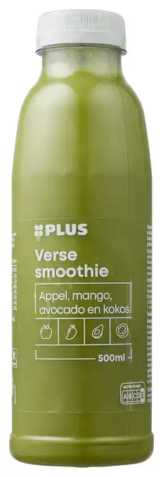 PLUS PLUS Verse smoothie avocado mango aanbieding