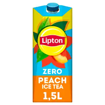 PLUS Lipton Ice tea peach zero aanbieding