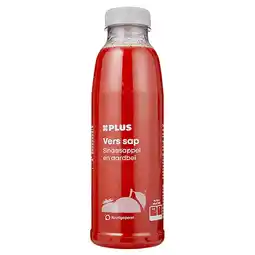 PLUS PLUS Vers sap sinaasappel aardbei aanbieding