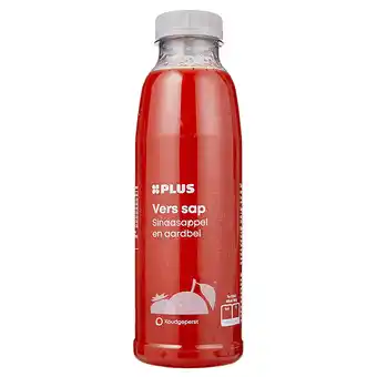 PLUS PLUS Vers sap sinaasappel aardbei aanbieding