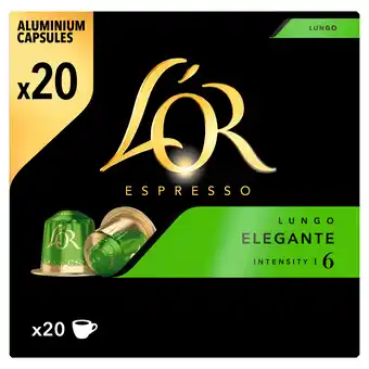 PLUS L'Or Lungo elegante voordeelpak koffiecups aanbieding
