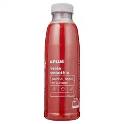 PLUS PLUS verse smoothie appel aardbei banaan aanbieding