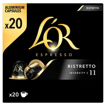 PLUS L'Or Ristretto voordeelpak koffiecups aanbieding