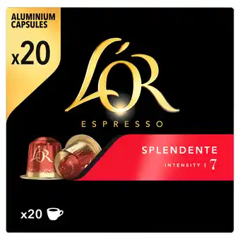PLUS L'Or Espresso capsules splendente sterkte 7 aanbieding