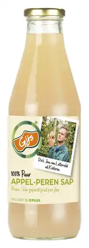 PLUS GIJS Appel-perensap aanbieding