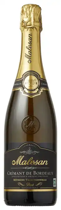 PLUS Malesan Crémant de Bordeaux AOC aanbieding