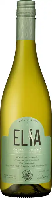 PLUS Elia Côtes de Gascogne IGP Blanc aanbieding