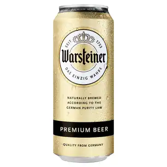 PLUS Warsteiner Premium Pilsener aanbieding