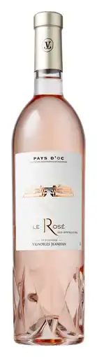PLUS Le Rosé des Aresq. Grenache noir, carignan en colombard aanbieding