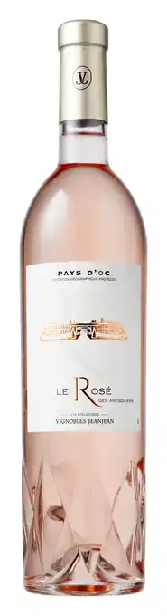 PLUS Le Rosé des Aresq. Grenache noir, carignan en colombard aanbieding