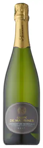 PLUS Comte de Maurines Crémant de Bordeaux aanbieding