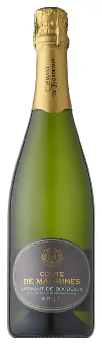 PLUS Comte de Maurines Crémant de Bordeaux aanbieding