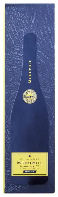 PLUS Heidsieck Monopole Giftbox aanbieding