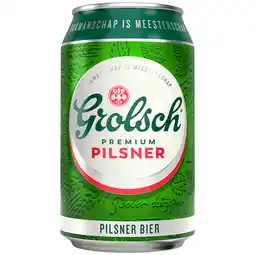 PLUS Grolsch Premium pilsner bier aanbieding