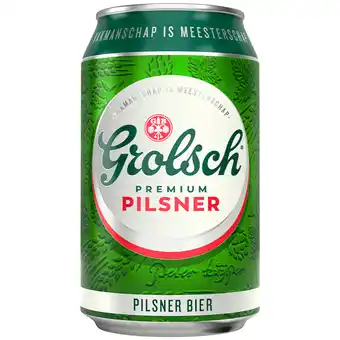 PLUS Grolsch Premium pilsner bier aanbieding
