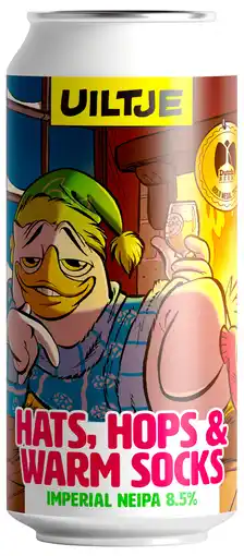 PLUS Uiltje Hats,Hops&Warm Sock aanbieding