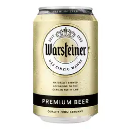 PLUS Warsteiner Bier aanbieding