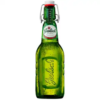 PLUS Grolsch Premium pilsner bier beugelfles aanbieding