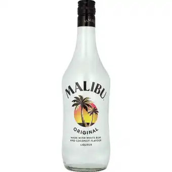 PLUS Malibu Malibu rum white aanbieding
