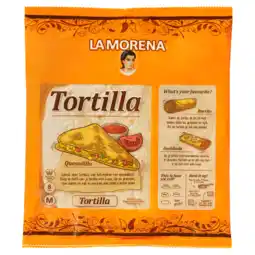 PLUS La Morena tortilla naturel aanbieding