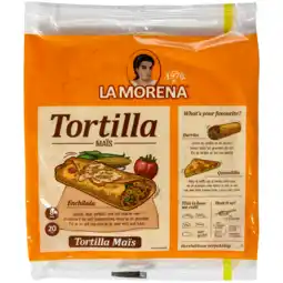 PLUS La Morena Tortilla mais aanbieding