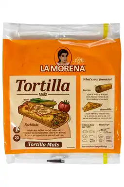 PLUS La Morena Tortilla mais aanbieding