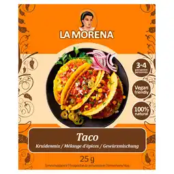 PLUS La Morena Taco kruidenmix aanbieding