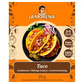 PLUS La Morena Taco kruidenmix aanbieding