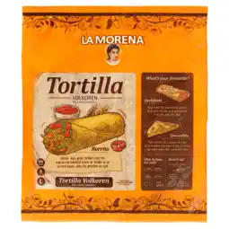 PLUS La Morena Tortilla volkoren aanbieding