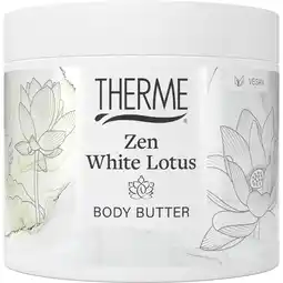 PLUS Therme Zen white lotus body butter aanbieding