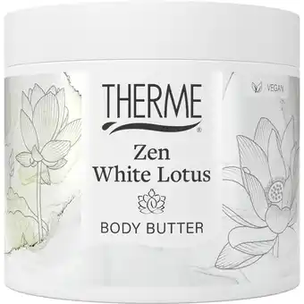 PLUS Therme Zen white lotus body butter aanbieding