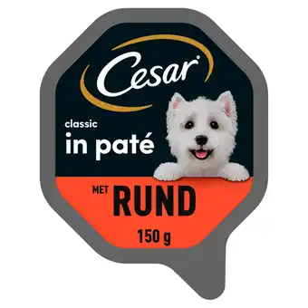 PLUS Cesar Classics Rund Nat Hondenvoer aanbieding