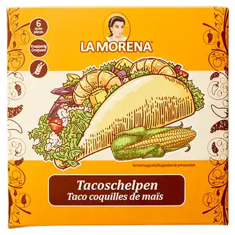 PLUS La Morena Tacoschelpen naturel aanbieding